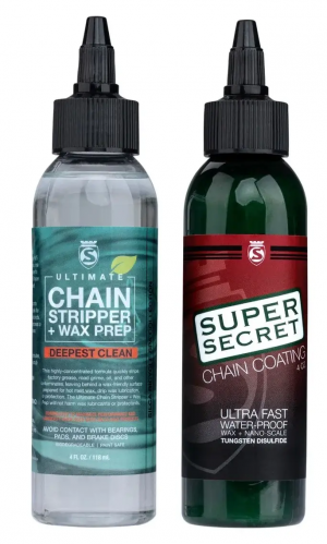 Средство для очистки цепей Ultimate Chain Stripper / Super Secret Chain Lube SILCA, 2х120 мл