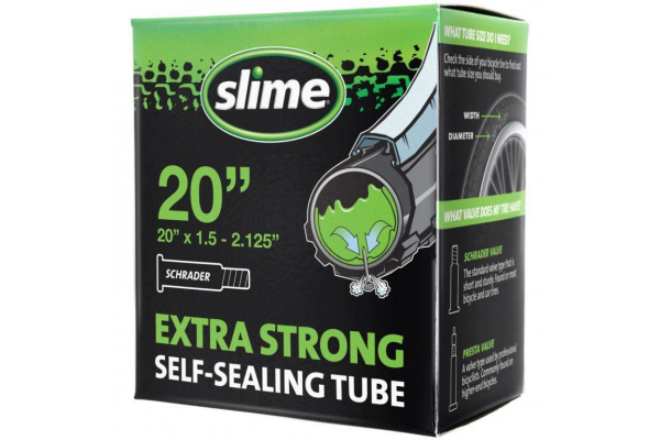 Велосипедна камера Slime Smart Tube 20 x 1.50 – 2.125 AV з герметиком