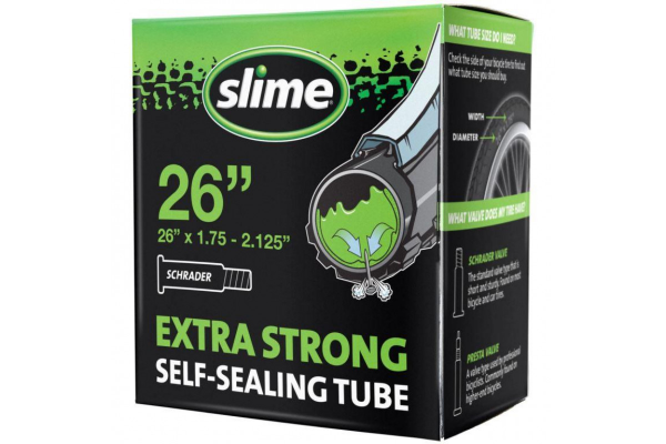 Велосипедная камера Slime Smart Tube 26 x 1.75 – 2.125 AV с герметиком