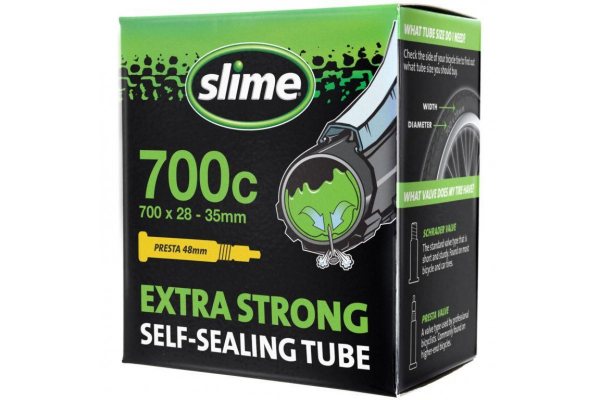 Велосипедна камера Slime Smart Tube 700 x 28 – 32 мм FV з герметиком