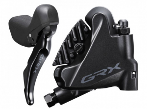 Комплект гальма Shimano GRX ST-RX400+BR-RX400 задній 10 швидкостей