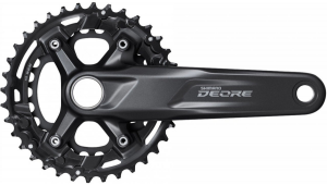 Шатуны Shimano FC-M5100-2 Deore 11 скоростей 36×26 175 мм, без каретки