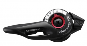 Шифтер Shimano SL-TZ500 правий 6-швидкостей (індексний), трос