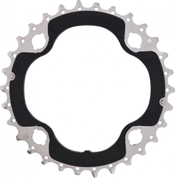 Звезда шатунов Shimano FC-M6000-3 Deore 30 зубьев 3х10 скоростей