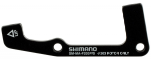 Адаптер для дисковых тормозов задний Shimano SM-MA-R203PSA, ротор 203мм, International Standard