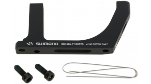 Адаптер (переходник) Shimano передний SM-MA-F160PDA с болтами