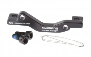 Адаптер (переходник) Shimano передний SM-MA-F180S/P с болтами