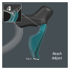 Дуал Dual Control Shimano ST-R8170-R Ultegra Di2 бездротової, правий, 12 швидкостей 79859