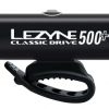 Велофара передня Lezyne Classic Drive 500+ Front, Matte Black, 500 lum, Y17 79247