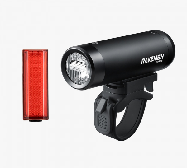 Комплект світла Ravemen LS10: CR600+TR20 (600 Lm + 20 Lm)