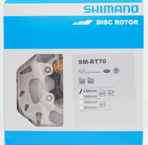 Ротор Shimano SM-RT70-SS Ice Tech, 140 мм, Center Lock