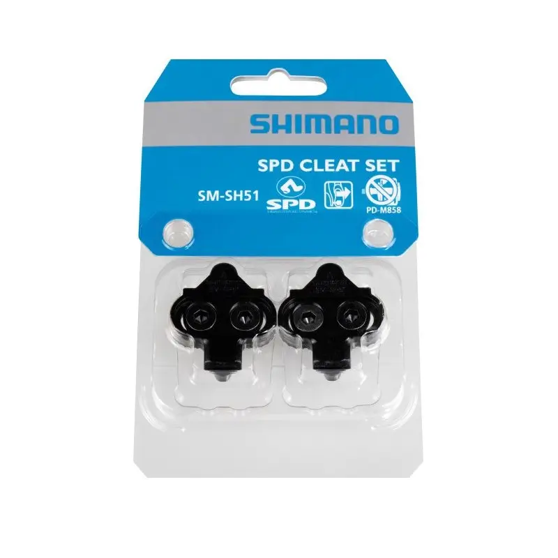 Шипи для педалей Shimano SM-SH51 MTB SPD, чорний, без пластини