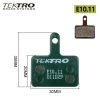 Тормозные колодки Tektro E10.11 органика зеленый, коробка 79538