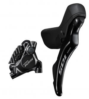 Тормоз Shimano R7120 105, задний (правая ручка, калипер, гидролиния)