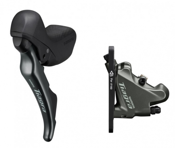 Гальмо Shimano Tiagra ST-4720+BR-4770 переднє 2 швидкості