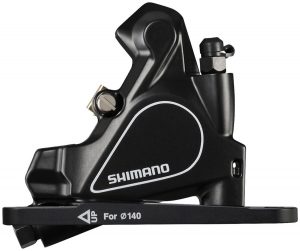 Тормозной калипер гидравлического тормоза Shimano BR-RS405-F передний