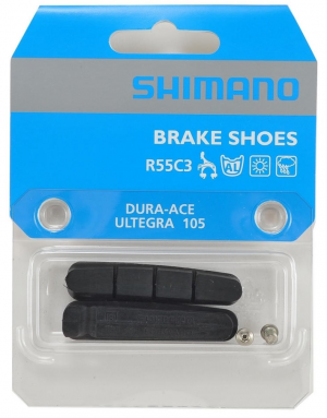 Тормозные колодки шоссейный тормоз Shimano R55C3 Ultegra, серый
