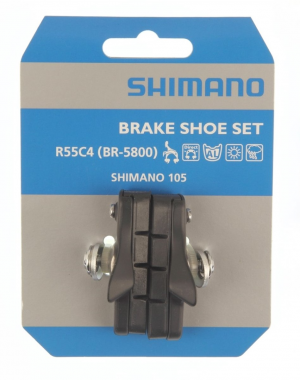 Гальмівні колодки шосейних гальм Shimano R55C4 для BR-5800/5700