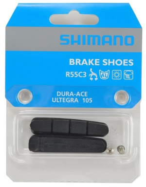 Тормозные резинки Shimano R55C3 BR-7900 Dura-Ace кассетная фиксация