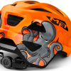 Шлем детский MET Eldar CE Orange Octopus | Matt 82216