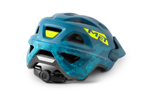 Шлем детский MET Eldar CE Petrol Blue Camo | Matt
