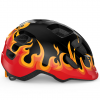 Шлем MET Hooray CE Black Flames | Glossy 82373