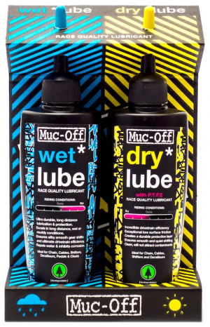Смазка для цепи Muc-Off Dry + Wet Lube 120 мл