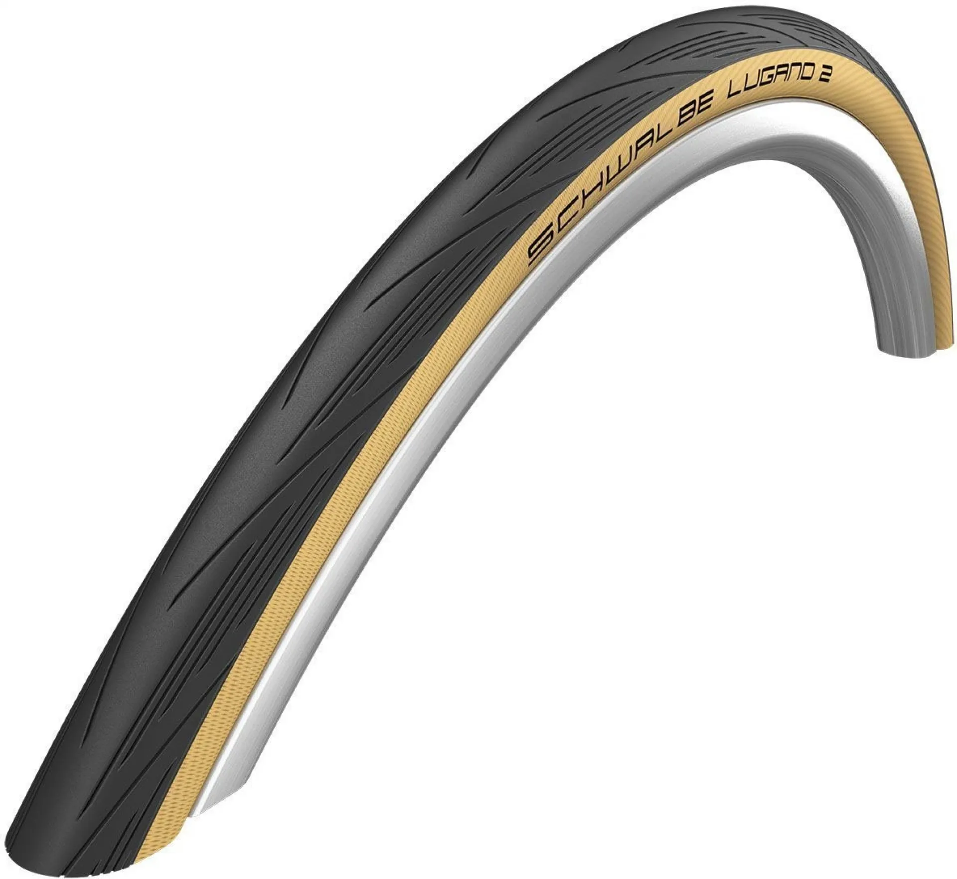 Покрышка Schwalbe Lugano II 700x25C (25-622) K-Guard B/CL-SK HS471 SiC 50EPI