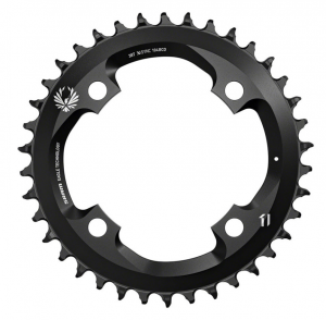 Зірка шатунів Sram X-Sync 2 38T 104 BCD Steel Eagle Black Зірка шатунів Sram X-Sync 2 38T 104 BCD Steel Eagle Black