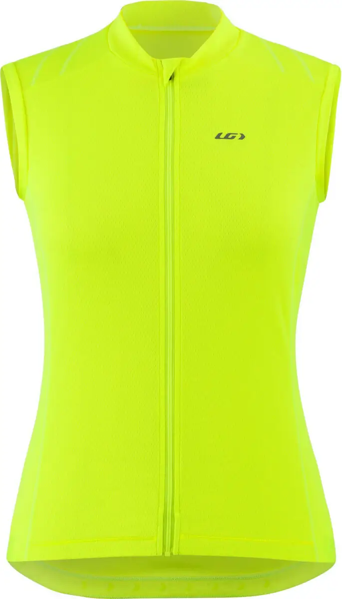 Джерси женский Garneau Women’s Beeze 3 Sleeveless Jersey неоново-желтый