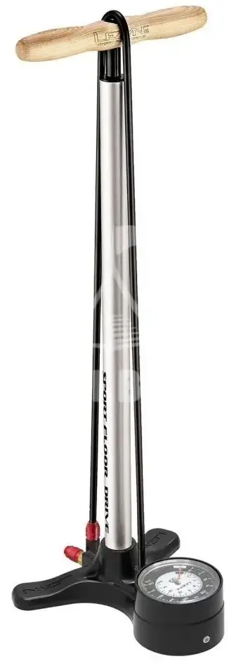 Насос підлоговий Lezyne Sport Floor Drive, 220psi (15 bar), 3,5″ манометр