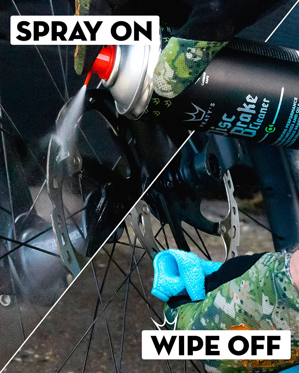 Спрей очисник для роторів Peaty’s Disc Brake Cleaner, 400 мл