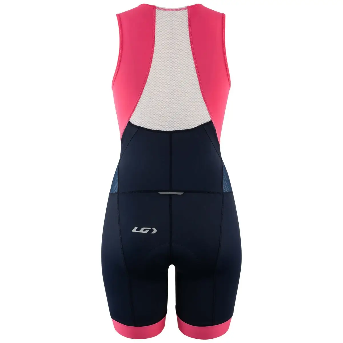 Велокостюм Garneau Women’s Sprint Tri Suit розово-синий