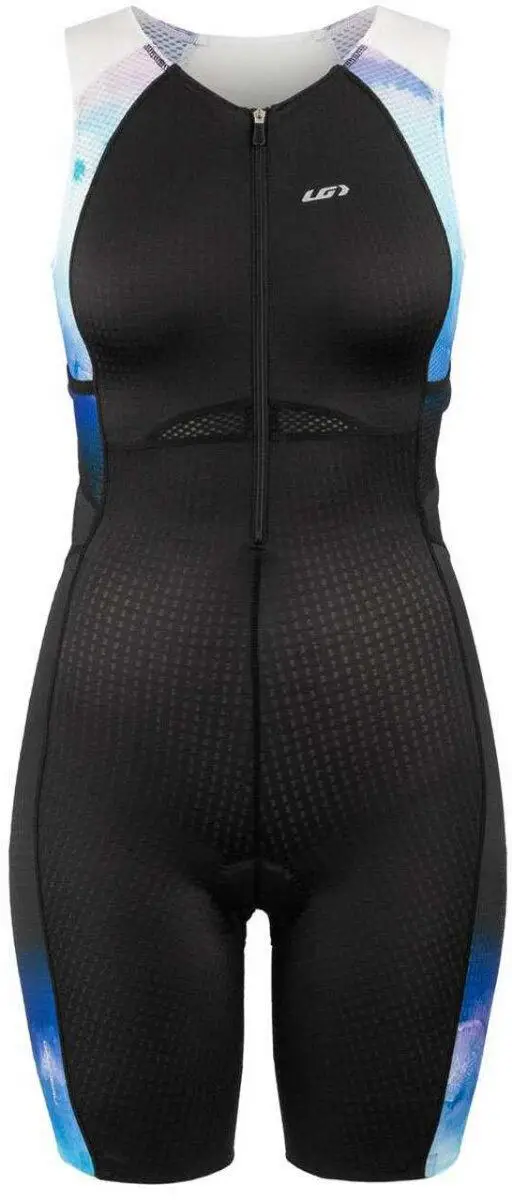 Велокостюм Garneau Women’s Vent Tri Suit черно-голубой