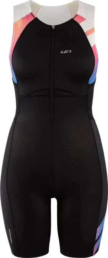 Велокостюм Garneau Women’s Vent Tri Suit черно-розовый