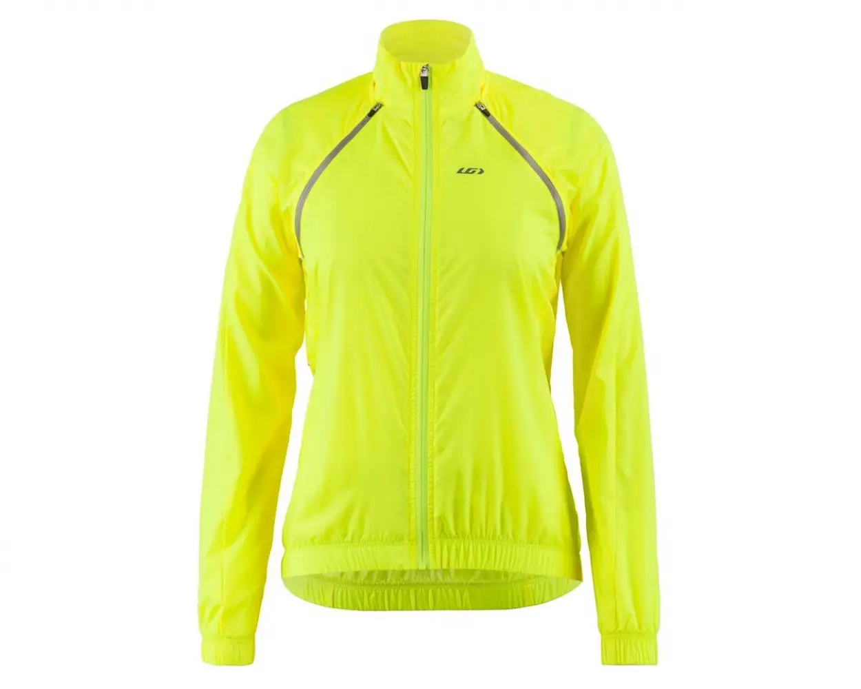 Велокуртка Garneau Women’s Modesto Switch Jacket неоново желтая