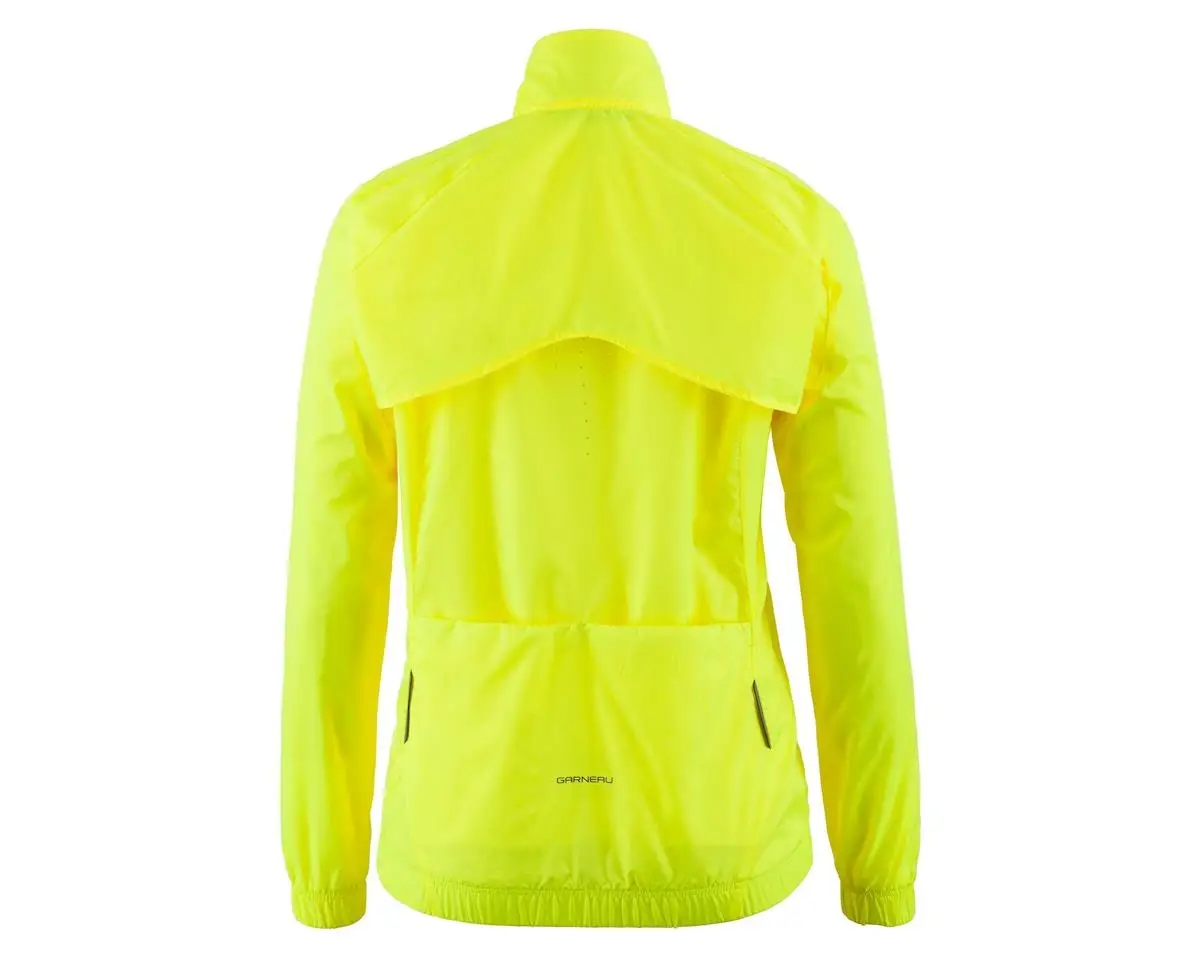 Велокуртка Garneau Women’s Modesto Switch Jacket неоново желтая