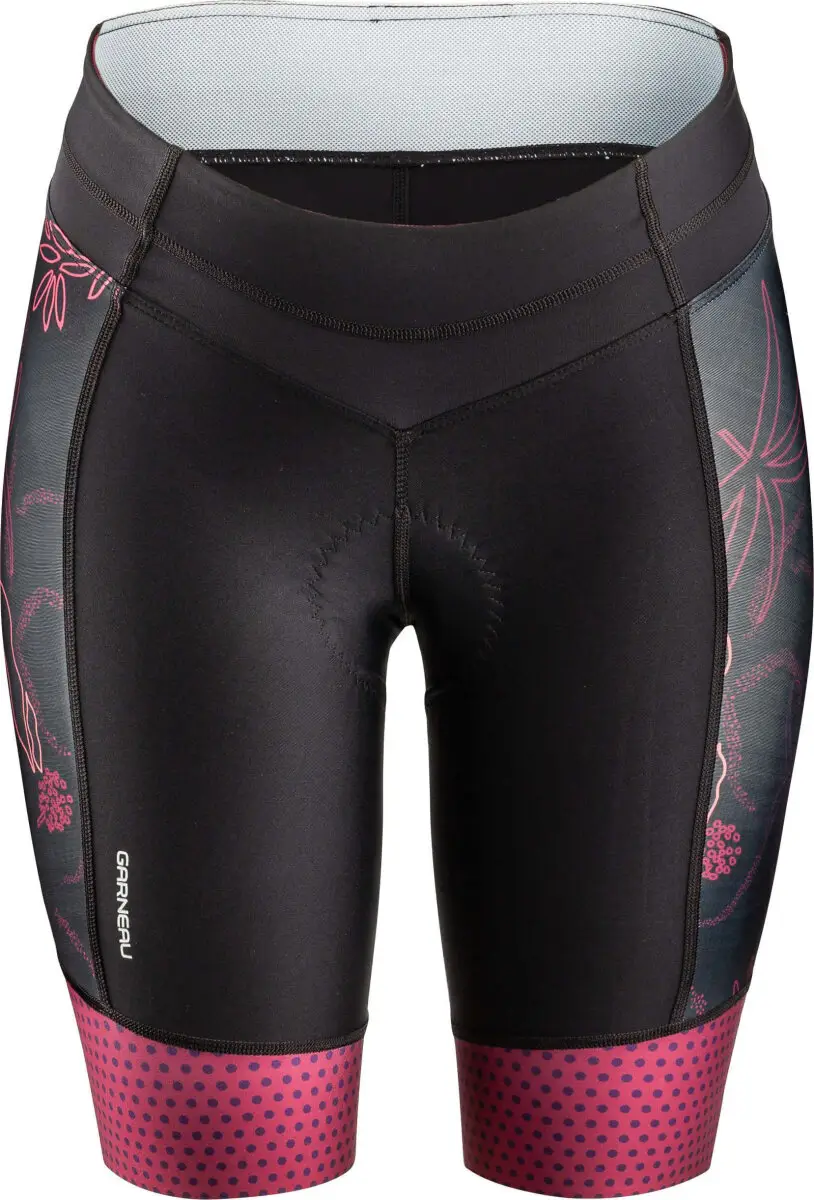 Велошорти Garneau Neo Power Art Motion Women’s Shorts (Black/Flower)