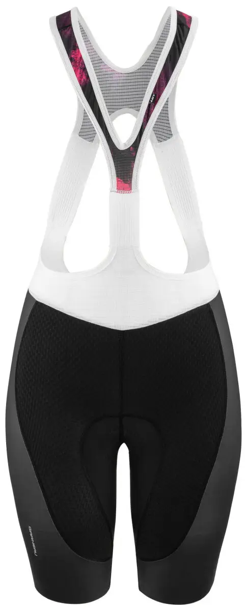 Велошорты с лямками Garneau Women’s CB Carbon Lazer Bib Shorts черно-белые