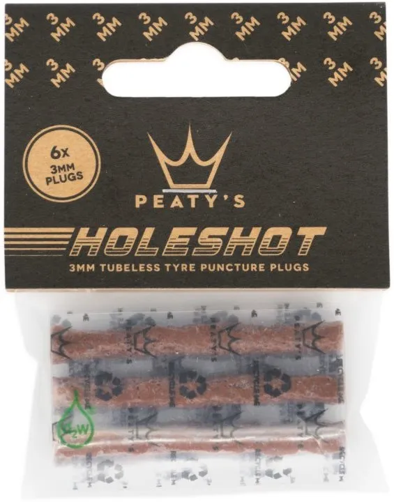 Жгут для бескамерки Peaty’s Holeshot Tubeless Puncture Plugger Refill Pack