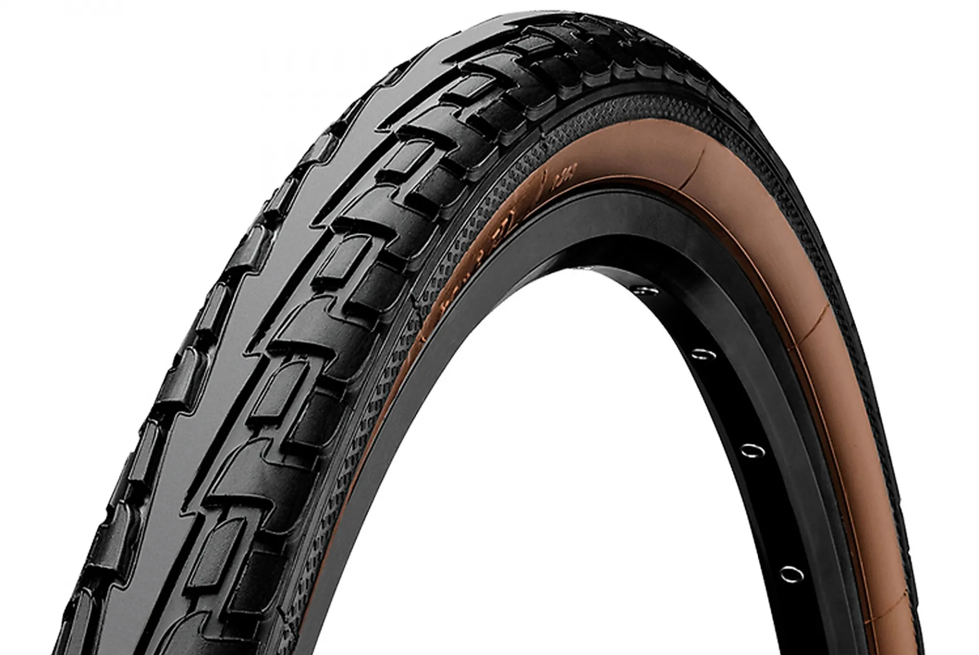 Покришка Continental Ride Tour, 28″, 700 x 47C (45C), 28 x 1.75, Wire, ExtraPuncture Belt, чорно-коричневий