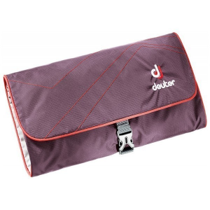 Косметичка Deuter Wash Bag II Aubergine-fire