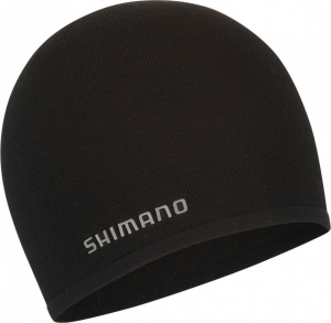 Шапка зимняя Shimano URU, черная, шерсть мериноса