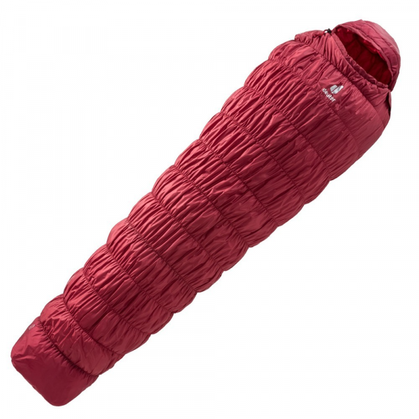 Спальник Deuter Exosphere -6° L Cranberry-fire правый