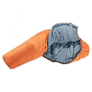 Спальник Deuter Orbit-5° SL Mandarine-slateblue правий