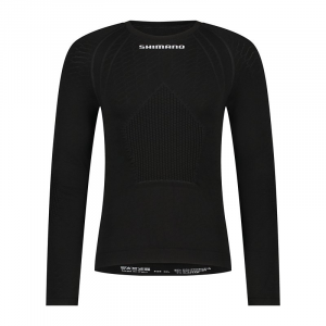 Термобілизна-базовий шар Shimano Vertex long sleeves Black