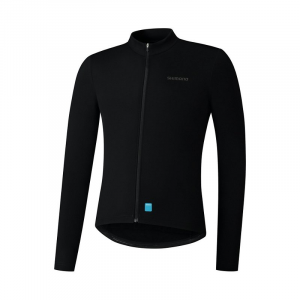 Велоджерси Shimano Element Long Sleeve утепленное, черное