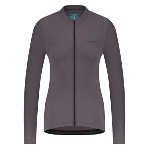 Велоджерси женское Shimano Element long sleeves, серое