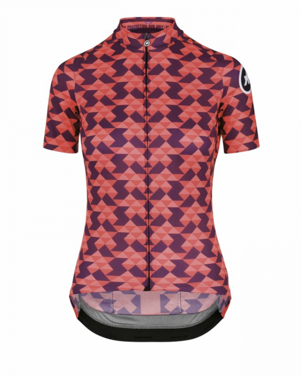 Велофутболка Assos Women’s Diamond Crazy SS Jersey Solitaire Red