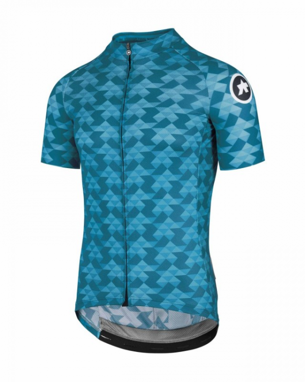 Веломайка Assos Diamond Crazy SS Jersey Adamant Blue